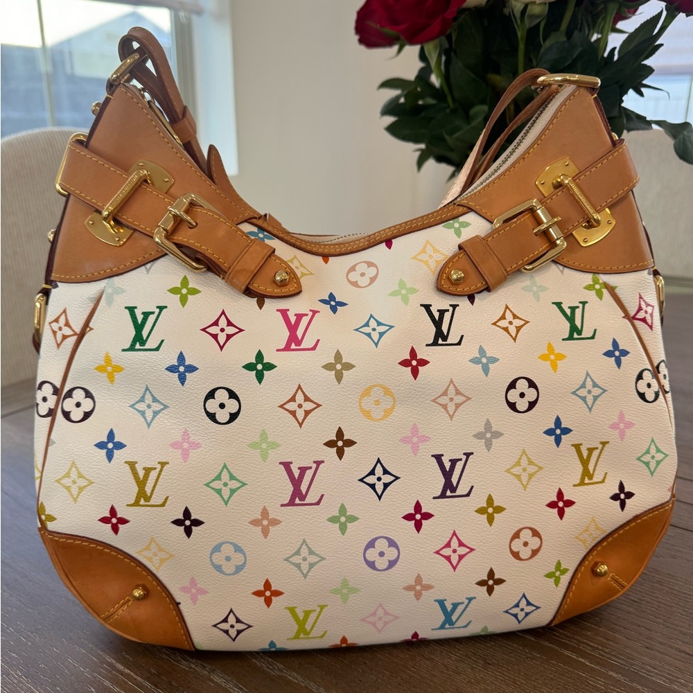 ❌SOLD❌ Louis Vuitton Greta Handbag Monogram Multicolor Shoulder Bag ♥️